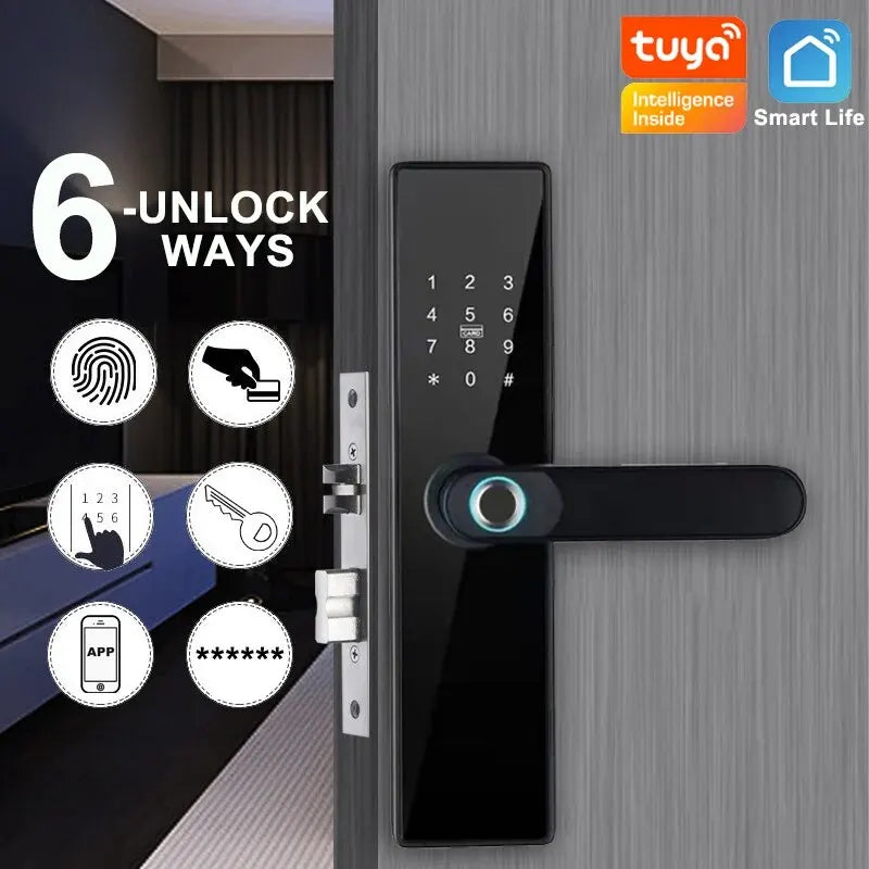 Smart Lock Keyless Door Handle